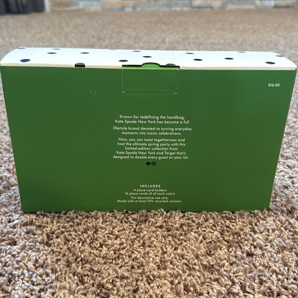Kate Spade x Target Place Card Set - Picture 2 of 3